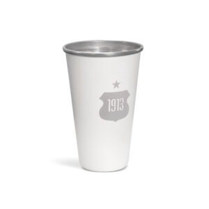 Vaso Acero Inoxidable Blanco 1913 1 lt