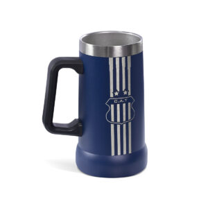 Chop Térmico Escudo Rayado Azul