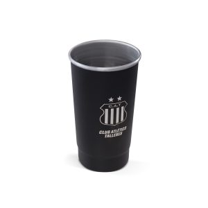 Vaso Acero Inoxidable Escudo 1 lt