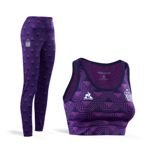 Top Entrenamiento Mujer 2025 – LE COQ SPORTIF + Calza Larga Entrenamiento Mujer 2025 – LE COQ SPORTIF