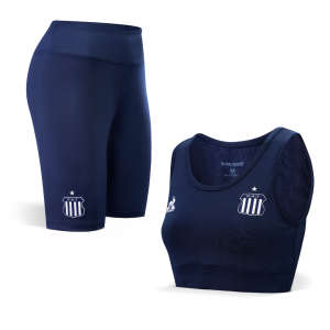 Top Entrenamiento Mujer 2025 – LE COQ SPORTIF + Calza Corta Entrenamiento Mujer 2025 – LE COQ SPORTIF