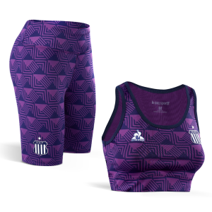Top Entrenamiento Mujer 2025 – LE COQ SPORTIF + Calza Corta Entrenamiento Mujer 2025 – LE COQ SPORTIF