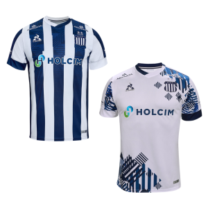 Camiseta Talleres Titular Fan Dos Estrellas 2025 – LE COQ SPORTIF + Camiseta Talleres Alternativa Fan Dos Estrellas 2025 – LE COQ SPORTIF
