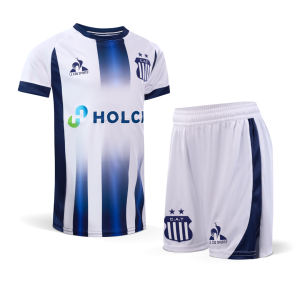 Camiseta Talleres Titular Kids 2026 – LE COQ SPORTIF + Short Titular Kids 2026 – LE COQ SPORTIF