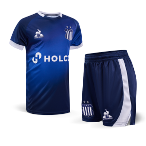 Camiseta Talleres Alternativa Kids 2026 – LE COQ SPORTIF + Short Alternativo Kids 2026 – LE COQ SPORTIF